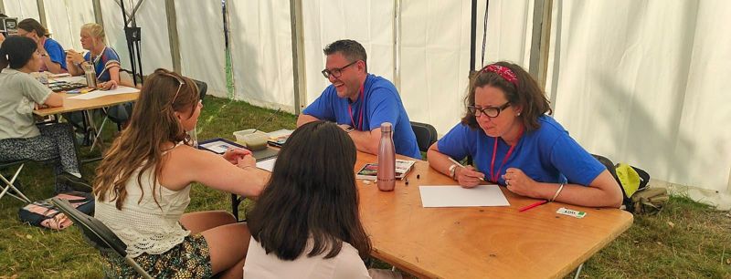Prophetic art appointments at David's Tent