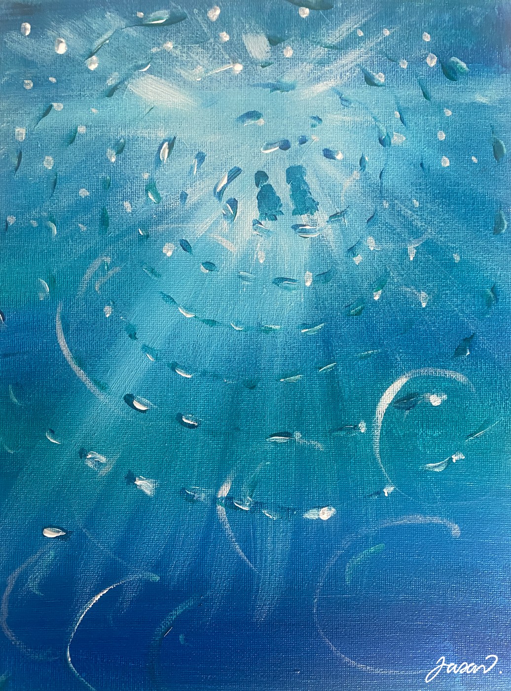 Acrylic painting by Jason